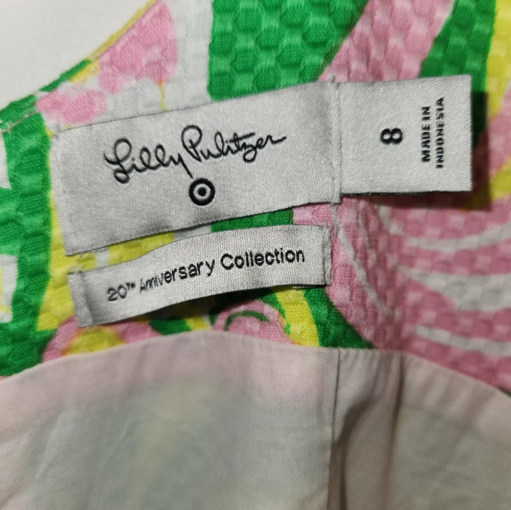 Lilly Pulitzer for Target Pink and Green Midi Dress - Picture 2 of 2